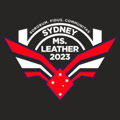 SYDNEY MS. LEATHER 2023 / LIMITED EDITION FITTED T-SHIRT Design