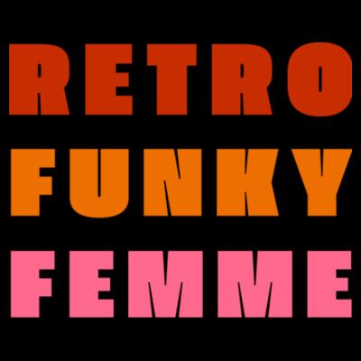 RETRO FUNKY FEMME - Tote Bag Design