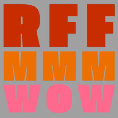 RFF MMM WOW - Racerback Tank top Design